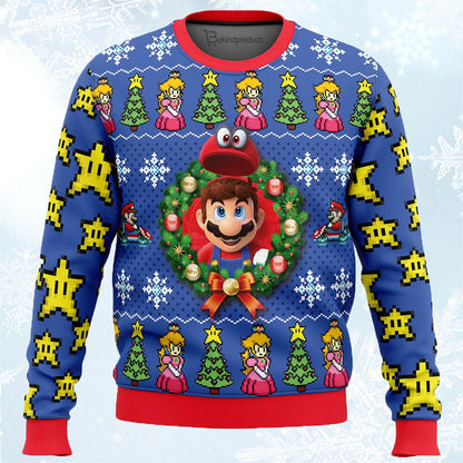 Mario-Kart Ugly Christmas Sweater For Men & Women Christmas Gift Sweater PT493 - WeCustomit