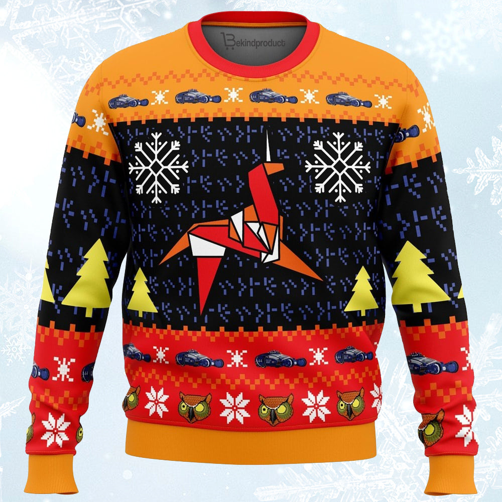 Nexus Xmas Blade Runner Ugly Christmas Sweater For Men & Women Christmas Gift Sweater PT192 - WeCustomit