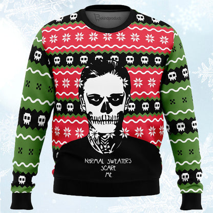 Scare Me American Horror Story Ugly Christmas Sweater For Men & Women Christmas Gift Sweater PT852 - WeCustomit