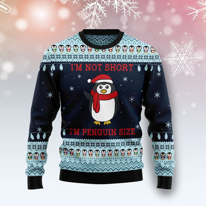 Not Short Penguin Ugly Christmas Sweater For Men & Women Christmas Gift Sweater US1347 - WeCustomit