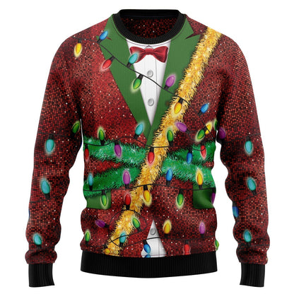 Christmas Light Gift Ugly Christmas Sweater For Men & Women Christmas Gift Sweater US3160 - WeCustomit