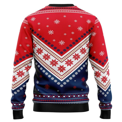 Texas USA Flag Ugly Christmas Sweater For Men & Women Christmas Gift Sweater US3333 - WeCustomit