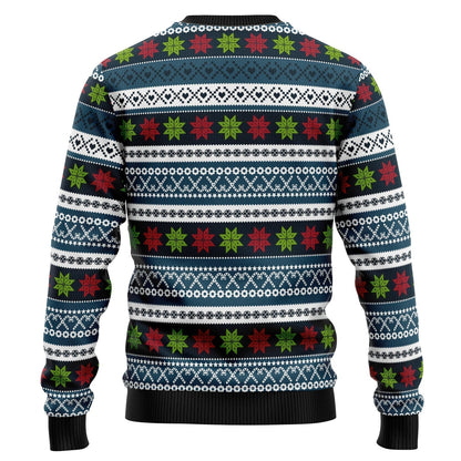 Santa Is Social Distancing Ugly Christmas Sweater For Men & Women Christmas Gift Sweater US2790 - WeCustomit