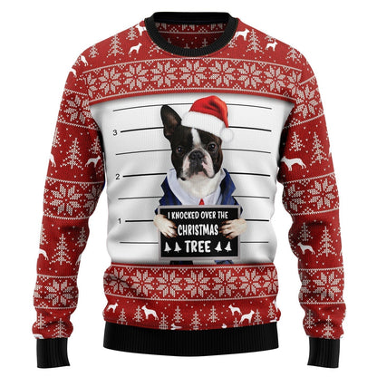 I Knocked Over The Christmas Tree Ugly Christmas Sweater For Men & Women Christmas Gift Sweater US2584 - WeCustomit