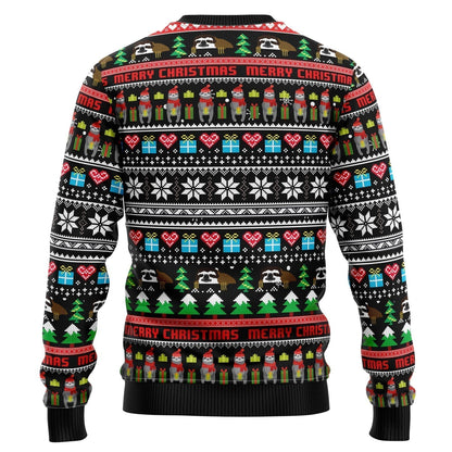 Sloth Xmas Ugly Christmas Sweater For Men & Women Christmas Gift Sweater US3174 - WeCustomit