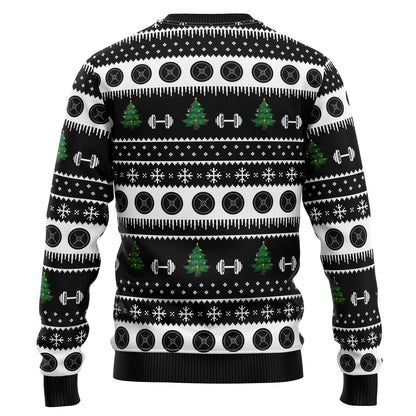 Santa Claus Love Gym Ugly Christmas Sweater For Men & Women Christmas Gift Sweater US3519 - WeCustomit