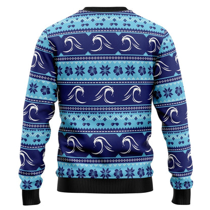 Dolphin Flippin' Christmas Ugly Christmas Sweater For Men & Women Christmas Gift Sweater US2457 - WeCustomit