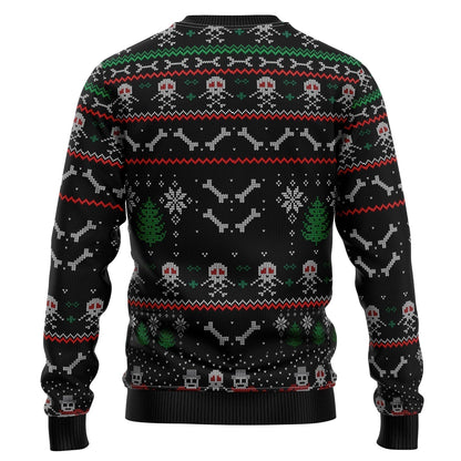 Sugar Skull Christmas Ugly Christmas Sweater For Men & Women Christmas Gift Sweater US3334 - WeCustomit