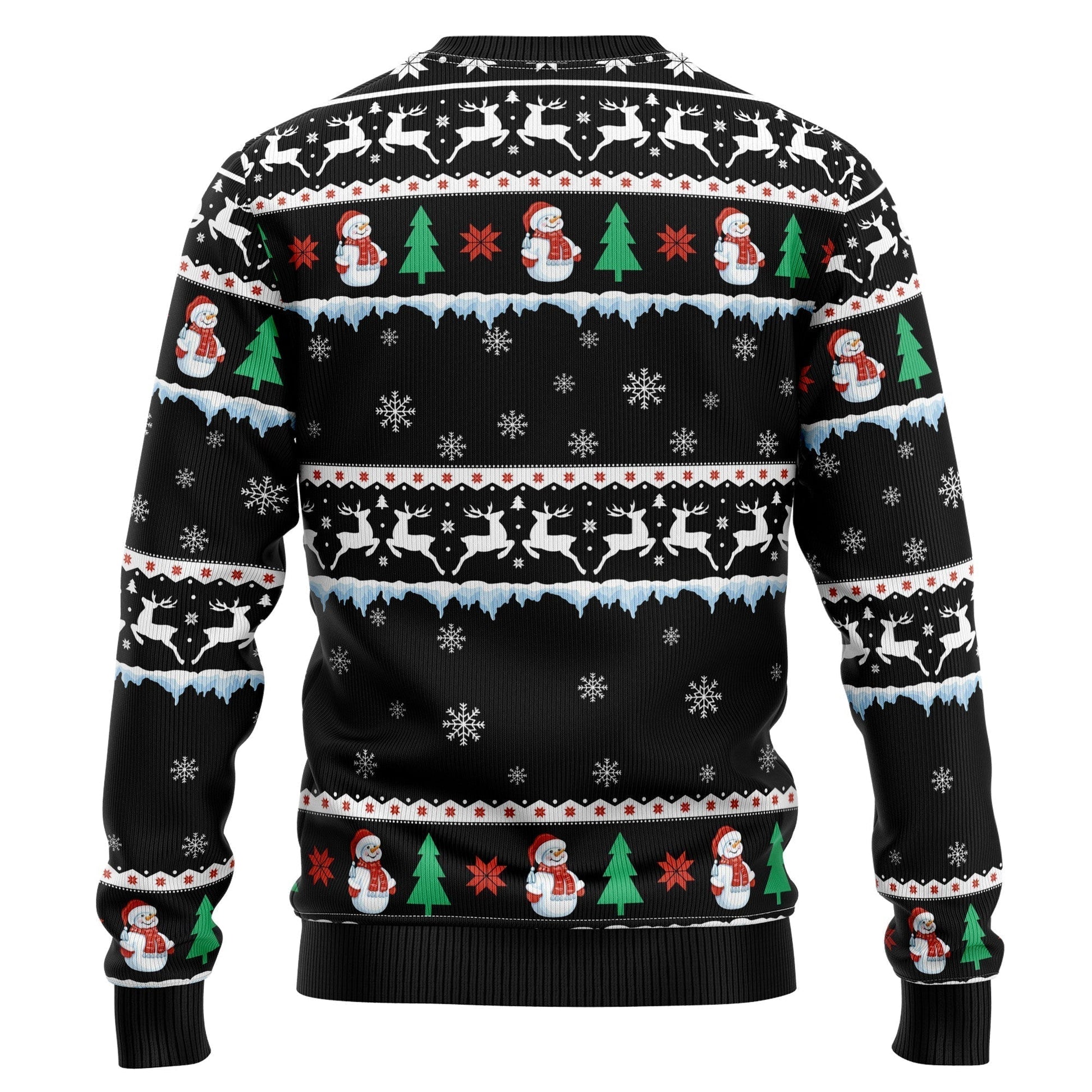 Dog' Santa On Highway Ugly Christmas Sweater For Men & Women Christmas Gift Sweater US2937 - WeCustomit