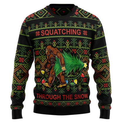 Snow Ugly Christmas Sweater For Men & Women Christmas Gift Sweater US2192 - WeCustomit