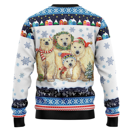Bears Christmas Ugly Christmas Sweater For Men & Women Christmas Gift Sweater US3330 - WeCustomit