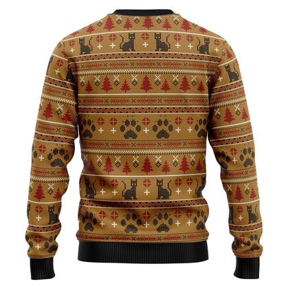 Cats For Everybody Ugly Christmas Sweater For Men & Women Christmas Gift Sweater US3182 - WeCustomit