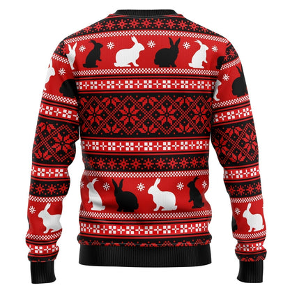 Rabbit Pine Christmas Ugly Christmas Sweater For Men & Women Christmas Gift Sweater US2780 - WeCustomit