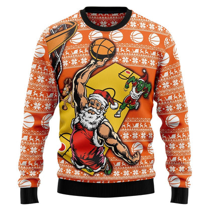 Basketball Ugly Christmas Sweater For Men & Women Christmas Gift Sweater US14689 - WeCustomit