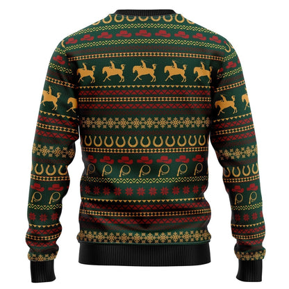 Amazing Cowboy Ugly Christmas Sweater For Men & Women Christmas Gift Sweater US2955 - WeCustomit