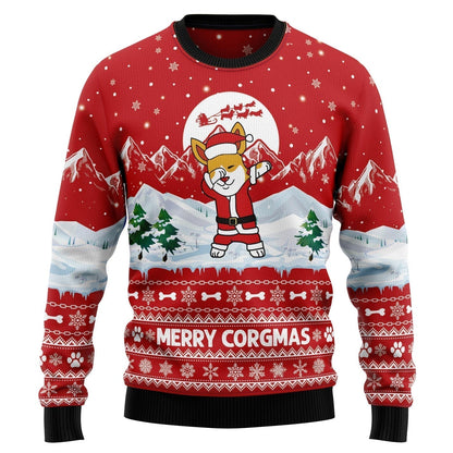 Merry Xmas Ugly Christmas Sweater For Men & Women Christmas Gift Sweater US3218 - WeCustomit