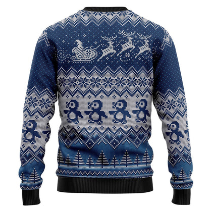 Not Now Arctic Puffin Ugly Christmas Sweater For Men & Women Christmas Gift Sweater US3310 - WeCustomit