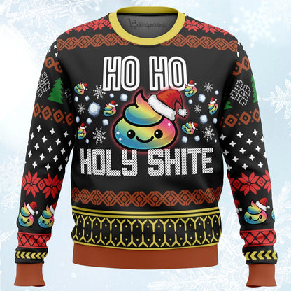 Poop Ugly Christmas Sweater For Men & Women Christmas Gift Sweater PT425 - WeCustomit