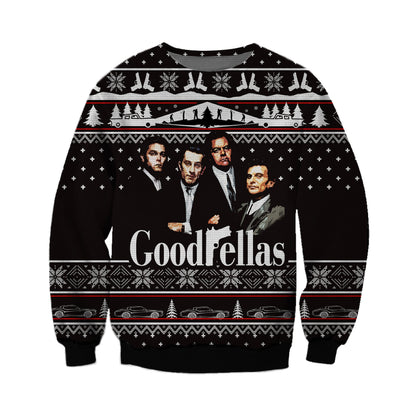 Goodfellas Ugly Christmas Sweater For Men & Women Christmas Gift Sweater CEE020 - WeCustomit