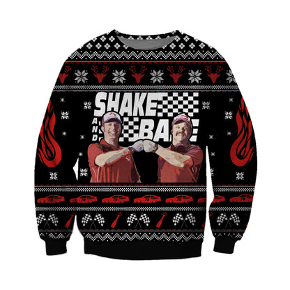 Shake And Bake Ugly Christmas Sweater For Men & Women Christmas Gift Sweater CEE038 - WeCustomit