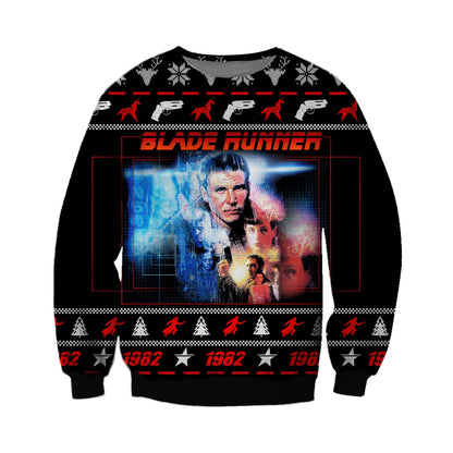 Blade Runner 1982 Ugly Christmas Sweater For Men & Women Christmas Gift Sweater CEE045 - WeCustomit