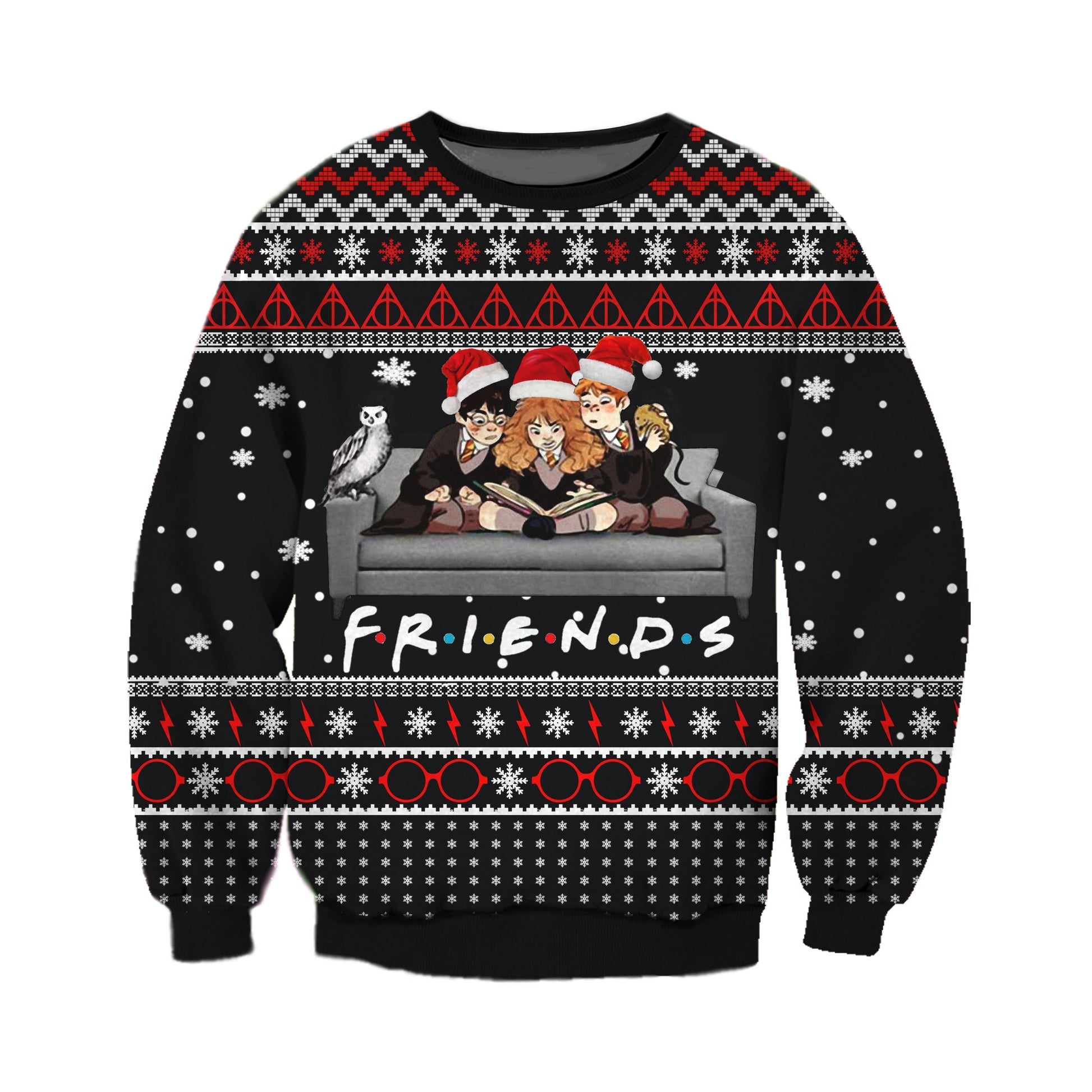 Harry Friends Ugly Christmas Sweater For Men & Women Christmas Gift Sweater CEE100 - WeCustomit
