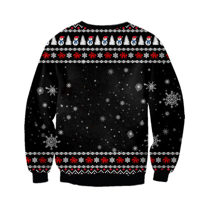 Hallmark Christmas Movie Watching Ugly Christmas Sweater For Men & Women Christmas Gift Sweater CEE103 - WeCustomit