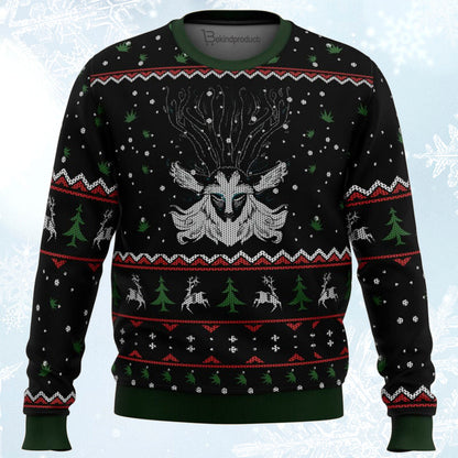 Studio Ghibli Forest Spirit Princess Mononoke Miyazaki Ugly Christmas Sweater For Men & Women Christmas Gift Sweater BH251 - WeCustomit