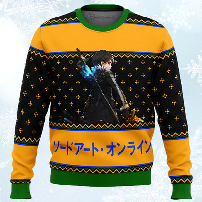 Sword Ugly Christmas Sweater For Men & Women Christmas Gift Sweater PT870 - WeCustomit