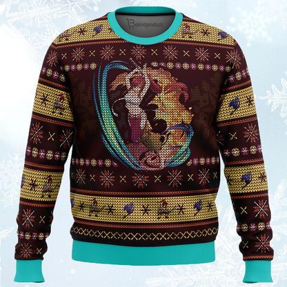 Sword Magic Erza Scarlet Ugly Christmas Sweater For Men & Women Christmas Gift Sweater PT584 - WeCustomit
