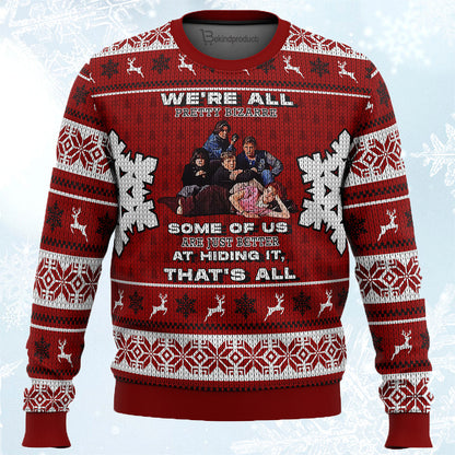 The Breakfast Club Ugly Christmas Sweater For Men & Women Christmas Gift Sweater PT468 - WeCustomit