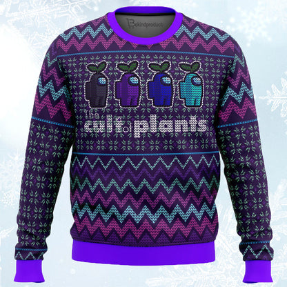 The Cult of Plants Among Ugly Christmas Sweater For Men & Women Christmas Gift Sweater PT872 - WeCustomit