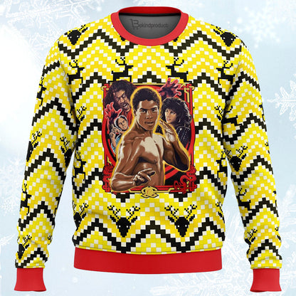 The Last Dragon Ugly Christmas Sweater For Men & Women Christmas Gift Sweater PT033 - WeCustomit