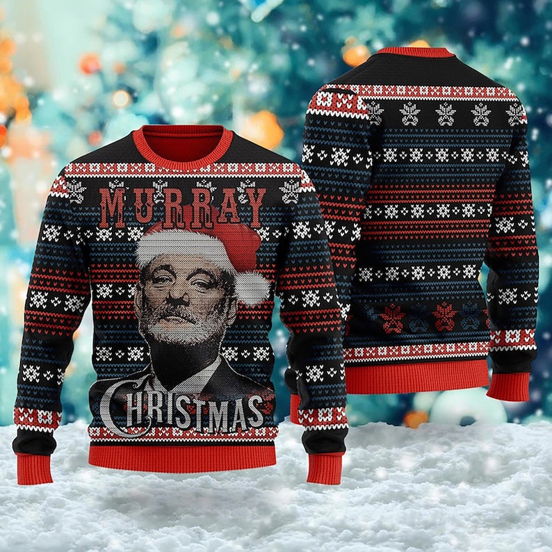 Murray Christmas Ugly Christmas Sweater For Men & Women Christmas Gift Sweater US4412 - WeCustomit