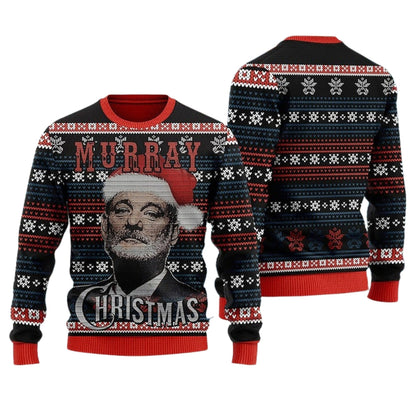 Murray Christmas Ugly Christmas Sweater For Men & Women Christmas Gift Sweater US4412 - WeCustomit