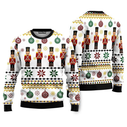 Nutcracker Group Ugly Christmas Sweater - WeCustomit