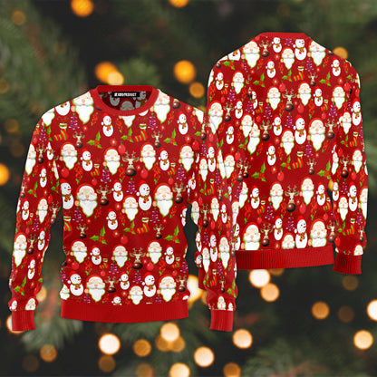 Believe In Magic Of Christmas Ugly Christmas Sweater For Men & Women Christmas Gift Sweater USN1102 - WeCustomit