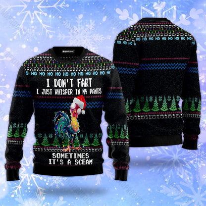 It‘s Scream Chicken Ugly Christmas Sweater For Me & Women Christmas Gift Thanksgiving Sweater USN1151 - WeCustomit