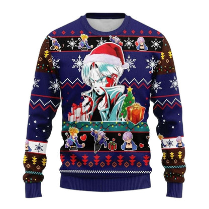 Trunk Anime Dragon Ball Z Ugly Christmas Sweater For Men & Women Christmas Gift Sweater US4171 - WeCustomit
