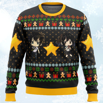 Kimi No Na Wa Ugly Christmas Sweater For Men & Women Christmas Gift Sweater PT589 - WeCustomit