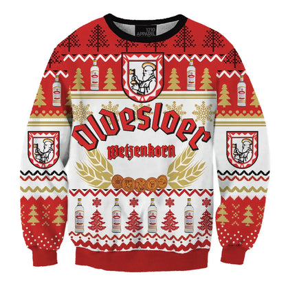 Unisex Oldesloer 3D Ugly Christmas Sweater For Men & Women Christmas Gift Sweater BH1070 - WeCustomit
