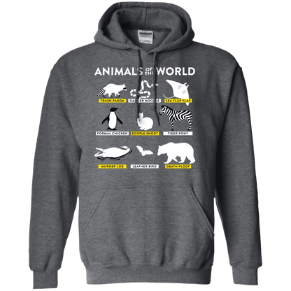Animals Of The World Hoodie - WeCustomit