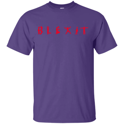 Blexit Shirt Red Text - WeCustomit