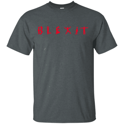 Blexit Shirt Red Text - WeCustomit