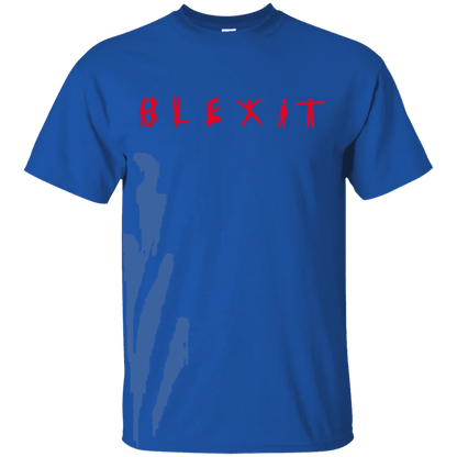 Blexit Shirt Red Text - WeCustomit