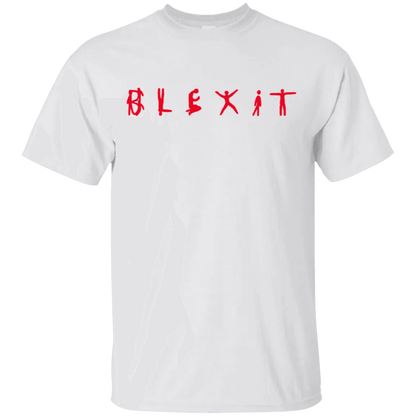 Blexit Shirt Red Text - WeCustomit