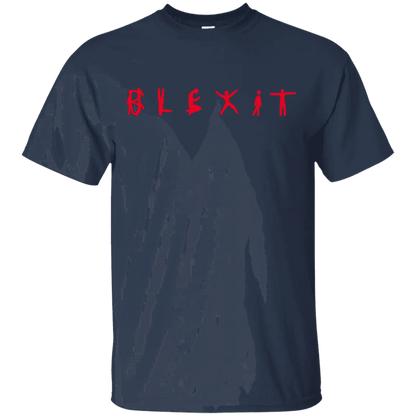 Blexit Shirt Red Text - WeCustomit