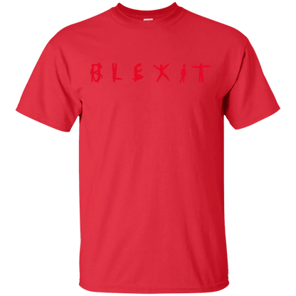 Blexit Shirt Red Text - WeCustomit