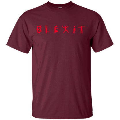 Blexit Shirt Red Text - WeCustomit
