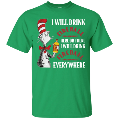 Cat In The Hat Fireball Shirt - WeCustomit